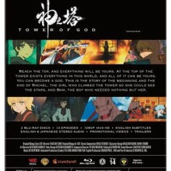 VIZ Tower Of God Season 1 Blu-ray -Outlet Blu-ray Store 782009247418 anime tower of god season 1 blu ray back