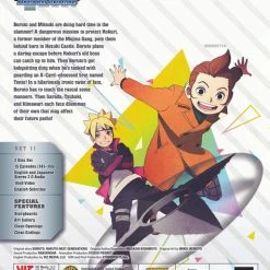 VIZ Boruto Naruto Next Generations Set 11 Blu-ray -Outlet Blu-ray Store 782009247432 anime boruto naruto next generations set 11 blu ray back
