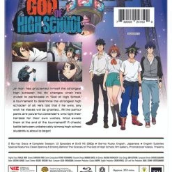 VIZ The God Of High School Season 1 Blu-ray 7 VIZ The God Of High School Season 1 Blu-ray -Outlet Blu-ray Store 782009247500 anime the god of high school season 1 blu ray back