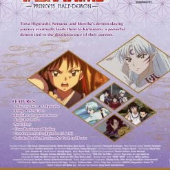 VIZ Yashahime Princess Half-Demon Season 1 Part 2 Limited Edition Blu-ray -Outlet Blu-ray Store 782009247548 anime yashahime princess half demon season 1 part 2 limited edition blu ray back