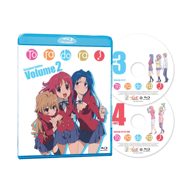 NIS AMERICA Toradora! Set 2 Blu-ray 4 NIS AMERICA Toradora! Set 2 Blu-ray - Image 2