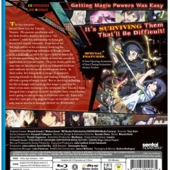 SENTAI FILMWORKS Magical Warfare Blu-ray -Outlet Blu-ray Store 814131010575 Blu ray Magical20Warfare back