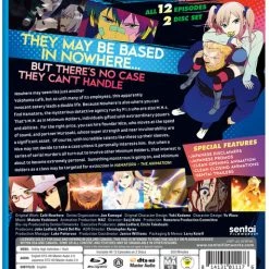 SENTAI FILMWORKS Hamatora The Animation Season 1 Blu-ray -Outlet Blu-ray Store 814131011176 Blu ray Hamatora back