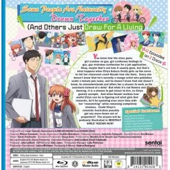 SENTAI FILMWORKS Monthly Girls' Nozaki-kun Blu-ray -Outlet Blu-ray Store 814131014283 anime monthly girls nozaki kun blu ray back