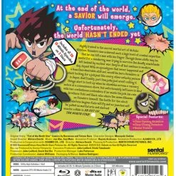 SENTAI FILMWORKS DD Fist Of The North Star Blu-ray -Outlet Blu-ray Store 814131015464 Blu ray DD Fist of the North Star back