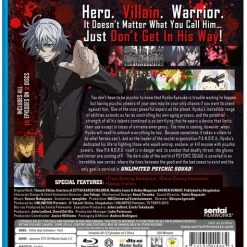 SENTAI FILMWORKS Unlimited Psychic Squad Blu-ray -Outlet Blu-ray Store 814131015662 Anime Unlimited Psychic Squad back