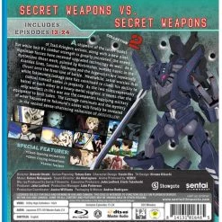 SENTAI FILMWORKS ARGEVOLLEN Collection 2 Blu-ray -Outlet Blu-ray Store 814131016485 anime argevollen collection 2 blu ray back
