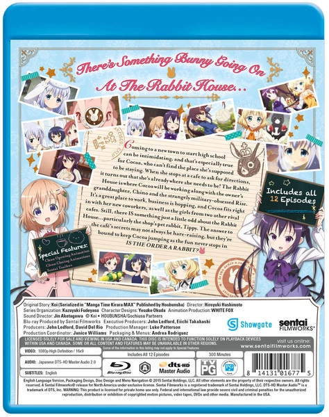 SENTAI FILMWORKS Is The Order A Rabbit? Blu-ray 9 SENTAI FILMWORKS Is The Order A Rabbit? Blu-ray - Image 7