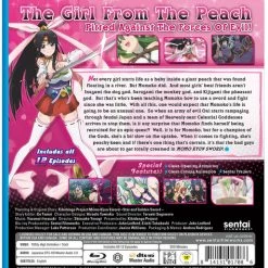 SENTAI FILMWORKS Momokyun Sword Blu-ray -Outlet Blu-ray Store 814131017086 anime momokyun sword blu ray back