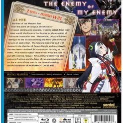 SENTAI FILMWORKS Nobunaga The Fool Collection 2 Blu-ray -Outlet Blu-ray Store 814131017277 Anime Nobunga the Fool Collection Two back