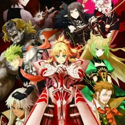 ANIPLEX OF AMERICA Fate/Apocrypha Box Set 2 Blu-ray -Outlet Blu-ray Store 816546021405 anime fate aporcrypha box set 2 blu ray back