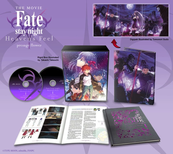 ANIPLEX OF AMERICA Fate/Stay Night Heaven's Feel I. Presage Flower Limited Edition Blu-ray 4 ANIPLEX OF AMERICA Fate/Stay Night Heaven's Feel I. Presage Flower Limited Edition Blu-ray - Image 2