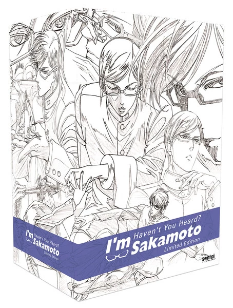 SENTAI FILMWORKS Haven't You Heard? I'm Sakamoto Premium Edition Box Set Blu-Ray/DVD 3 SENTAI FILMWORKS Haven't You Heard? I'm Sakamoto Premium Edition Box Set Blu-Ray/DVD
