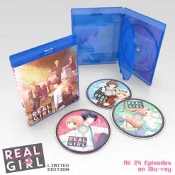 SENTAI FILMWORKS Real Girl Premium Box Set Blu-ray -Outlet Blu-ray Store 816726023434 anime real girl premium box set altd