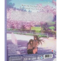 SENTAI FILMWORKS Clannad Steelbook Blu-ray -Outlet Blu-ray Store 816726023632 anime clannad steel book blu ray back