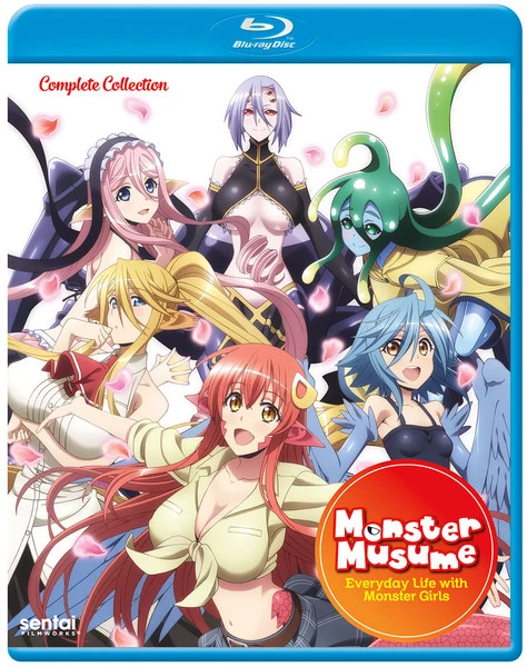 SENTAI FILMWORKS Monster Musume Everyday Life With Monster Girls Blu-ray 3 SENTAI FILMWORKS Monster Musume Everyday Life With Monster Girls Blu-ray