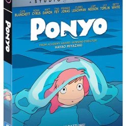 GKIDS Ponyo Blu-ray/DVD -Outlet Blu-ray Store 826663181661 anime ponyo blu ray altA