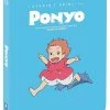 GKIDS Ponyo Steelbook Blu-ray/DVD -Outlet Blu-ray Store 826663208382 anime ponyo steelbook blu ray dvd primary