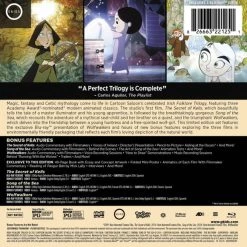 GKIDS Cartoon Saloon's Irish Folklore Trilogy Collector's Edition Blu-ray -Outlet Blu-ray Store 826663221251 anime cartoon saloons irish folklore trilogy collectors edition blu ray back