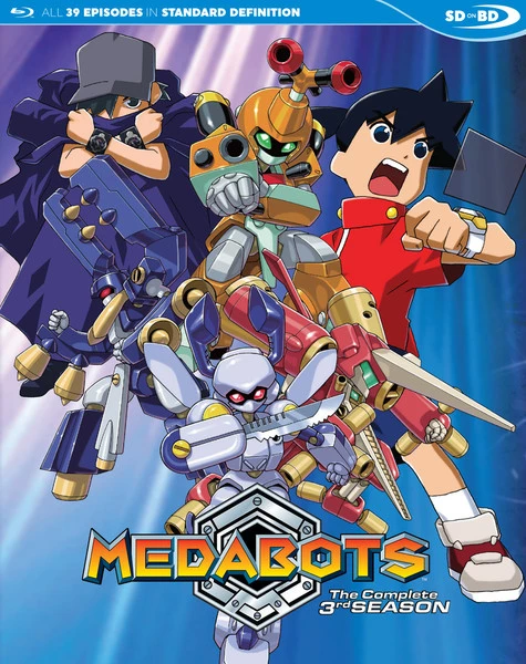 DISCOTEK Medabots Season 3 Blu-ray 3 DISCOTEK Medabots Season 3 Blu-ray