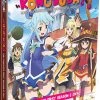 DISCOTEK Konosuba Season 1 + OVA Steelbook Blu-ray -Outlet Blu-ray Store 875707020008 anime konosuba season 1 steelbook plus ova blu ray primary