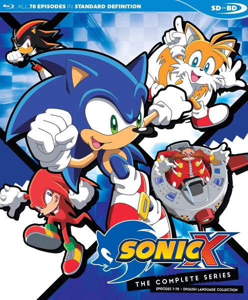 DISCOTEK Sonic X Complete Series Blu-ray 3 DISCOTEK Sonic X Complete Series Blu-ray