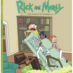 WARNER Rick And Morty Seasons 1-4 Blu-ray