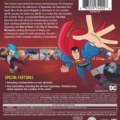 WARNER Superman The Complete Animated Series Blu-ray 5 WARNER Superman The Complete Animated Series Blu-ray -Outlet Blu-ray Store 883929742028 anime superman the complete animated series back