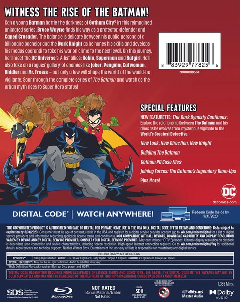 WARNER The Batman The Complete Series Blu-ray 4 WARNER The Batman The Complete Series Blu-ray - Image 2
