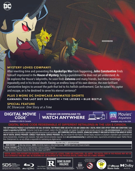 WARNER Constantine The House Of Mystery Blu-ray 4 WARNER Constantine The House Of Mystery Blu-ray - Image 2