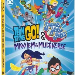 WARNER Teen Titans Go! & DC Super Hero Girls Mayhem In The Multiverse Blu-ray/DVD